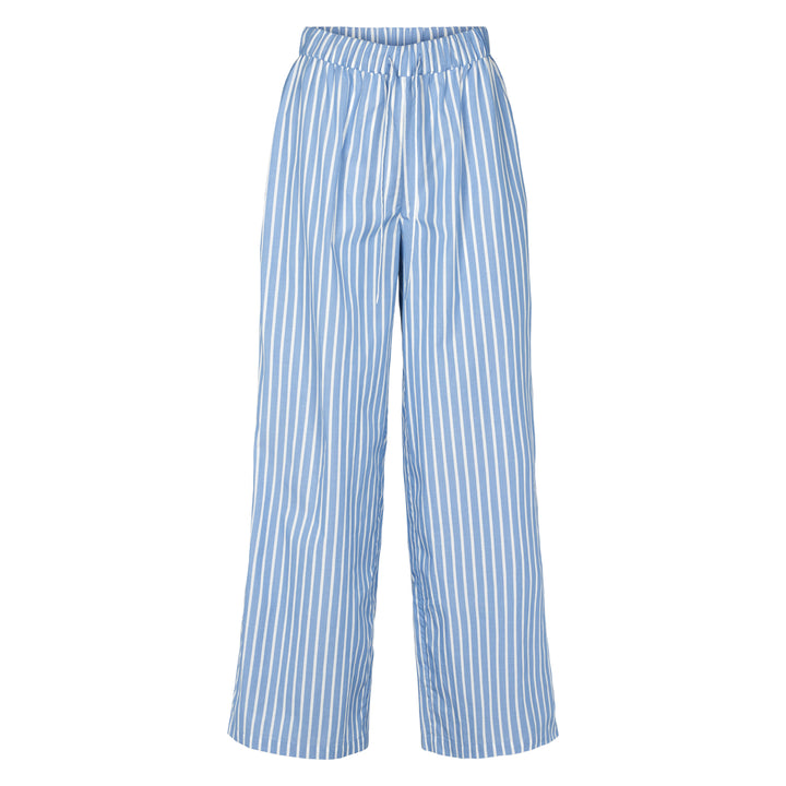 Conservandum POPLIN STRIPE bukser Bukser Balsam cream/ Yes blue 690000276