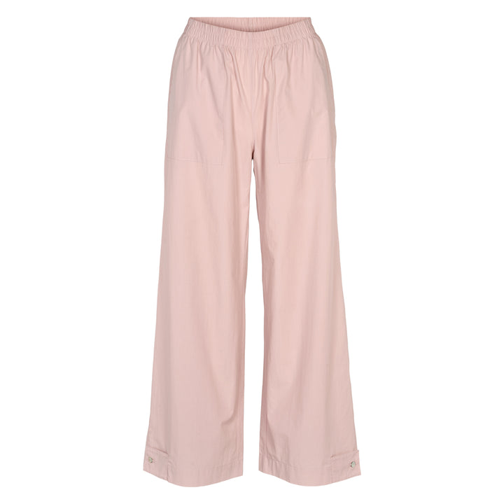 Conservandum POPLIN bukser med knapper Bukser Rose 015270601
