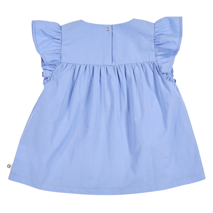 müsli POPLIN flæse top T-shirt Shell blue 016392901
