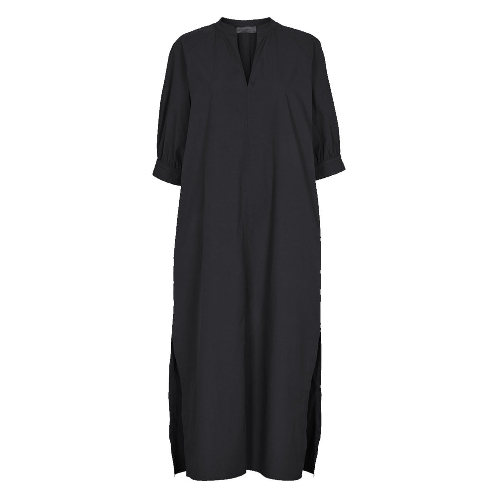 Conservandum POPLIN kjole Kjoler Black 019400706