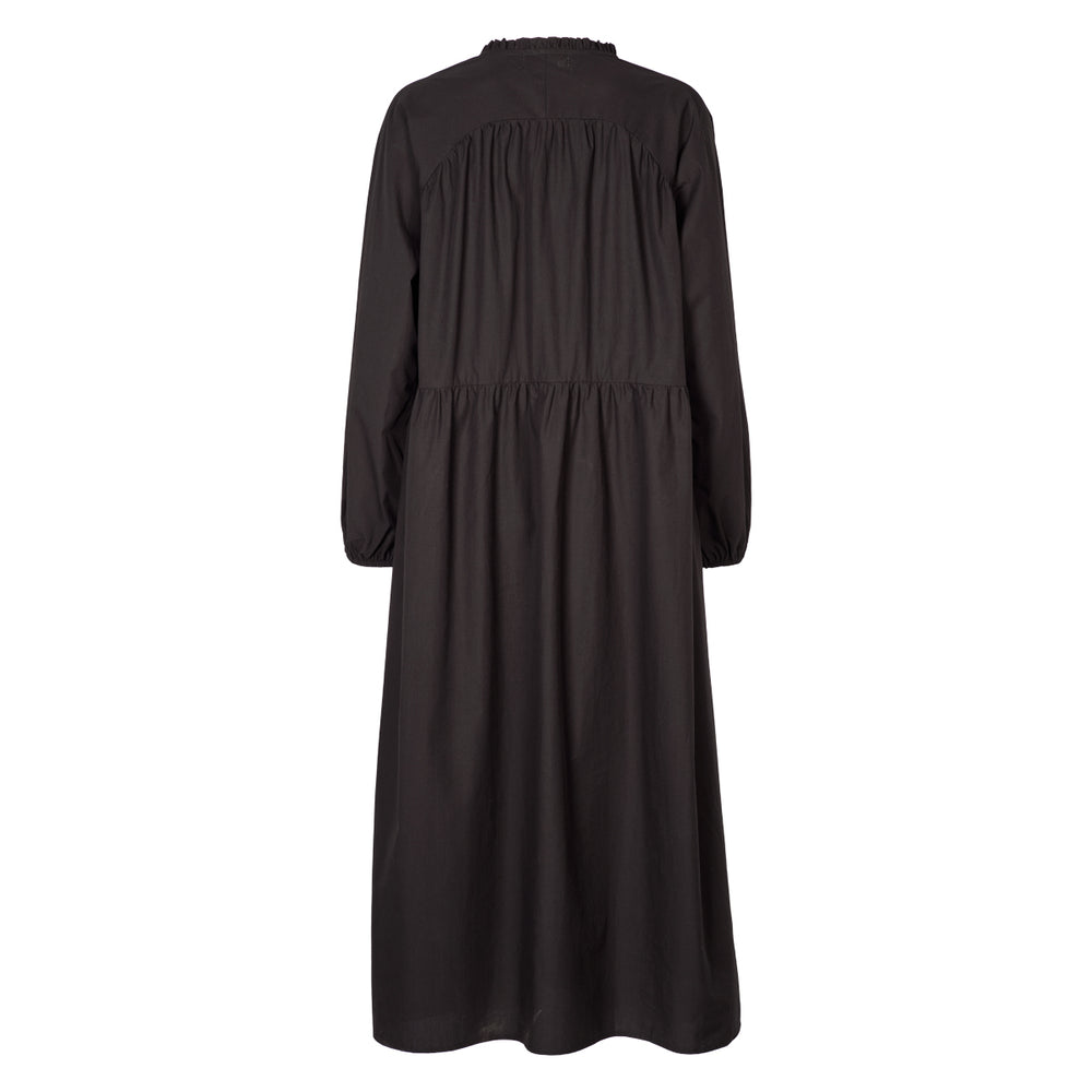 Conservandum POPLIN kjole Kjoler Black 019400706