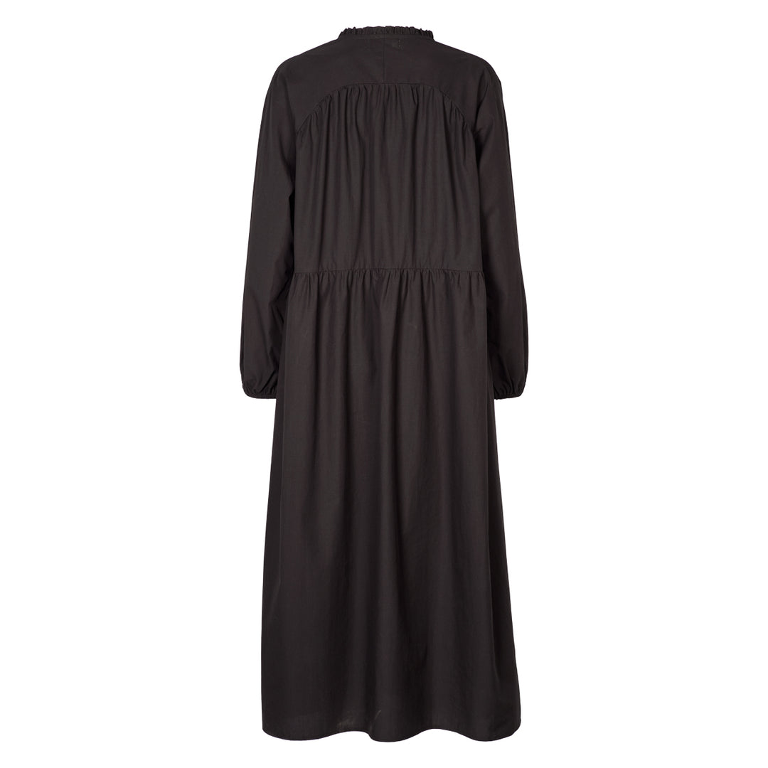 Conservandum POPLIN kjole Kjoler Black 019400706
