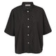 Conservandum POPLIN kort skjorte T-shirt Black 019400706