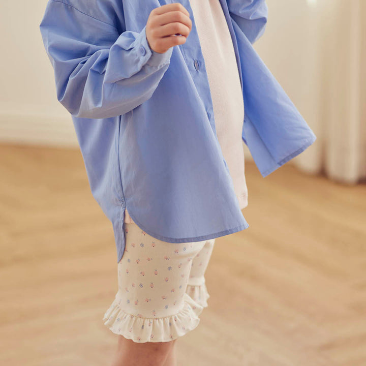 müsli POPLIN skjorte Langærmet bluse Shell blue 016392901