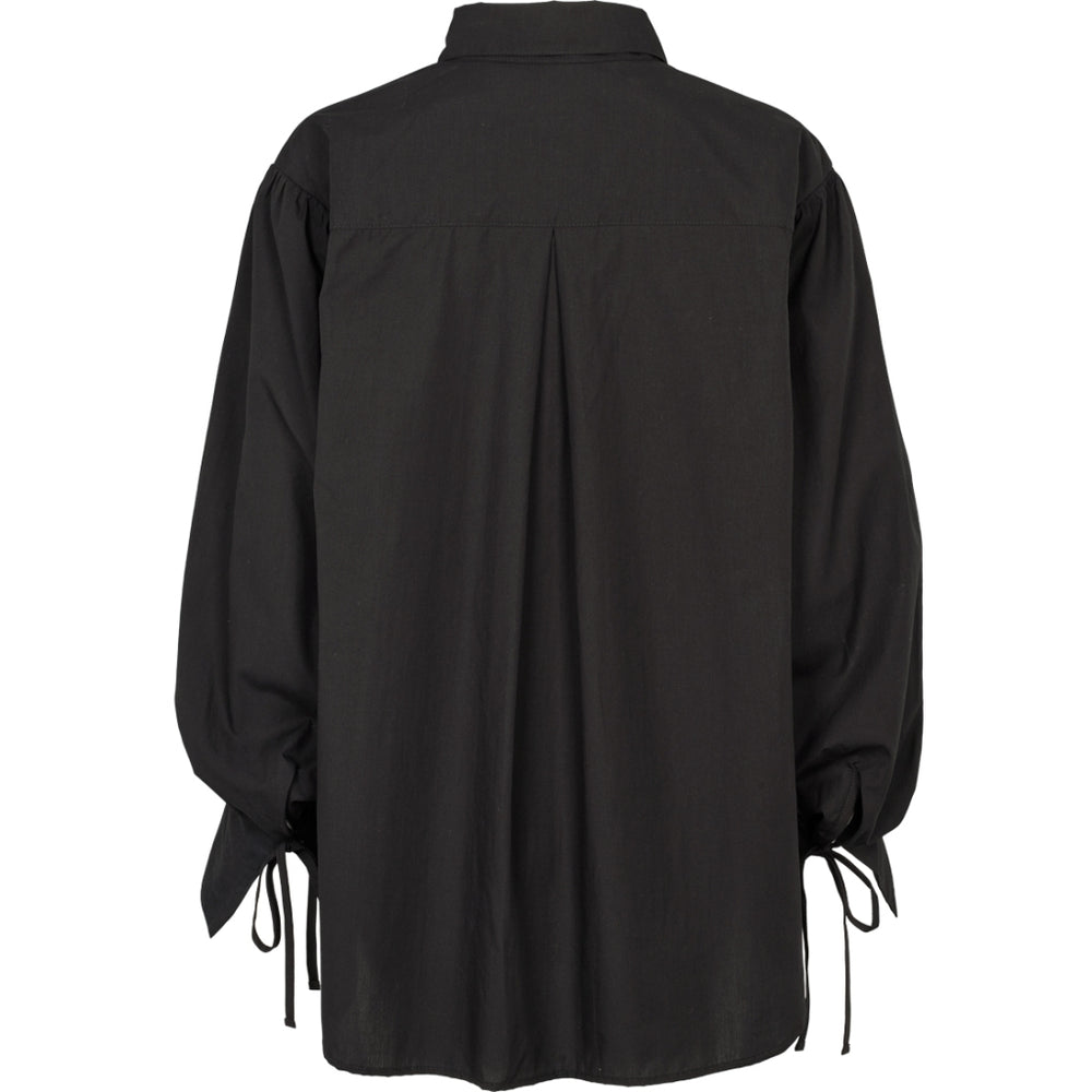 Conservandum POPLIN skjorte T-shirt Black 019400706