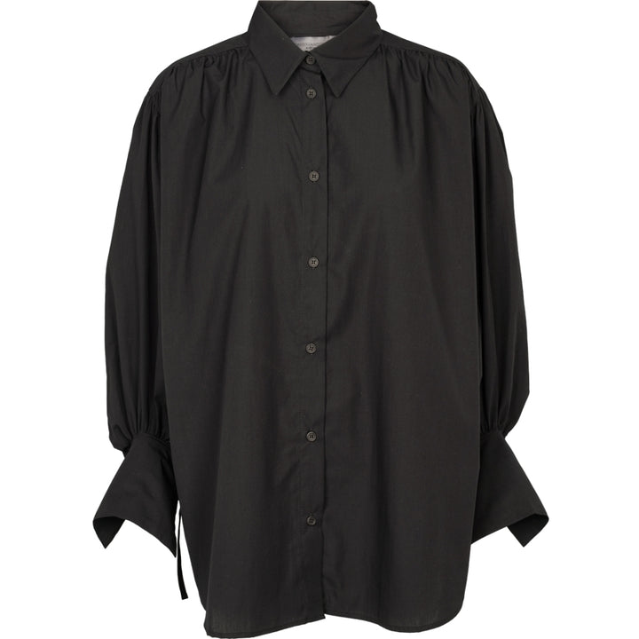 Conservandum POPLIN skjorte T-shirt Black 019400706