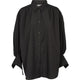 Conservandum POPLIN skjorte T-shirt Black 019400706
