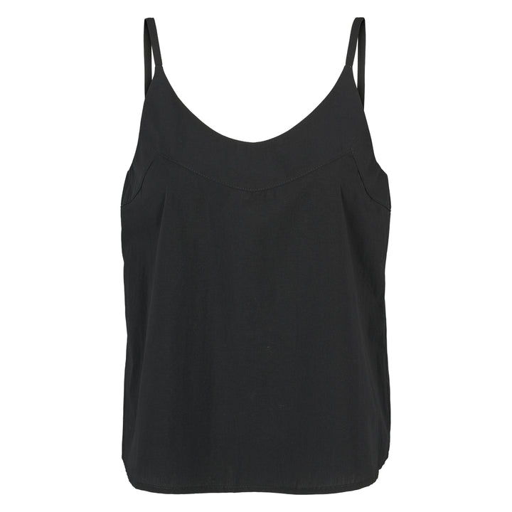 Conservandum POPLIN strop top T-shirt Black 019400706