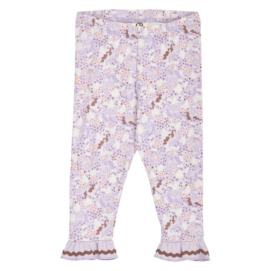 müsli PRAIRIE flæse leggings Leggings Bloom/ Tofu/ Pecan 690000310