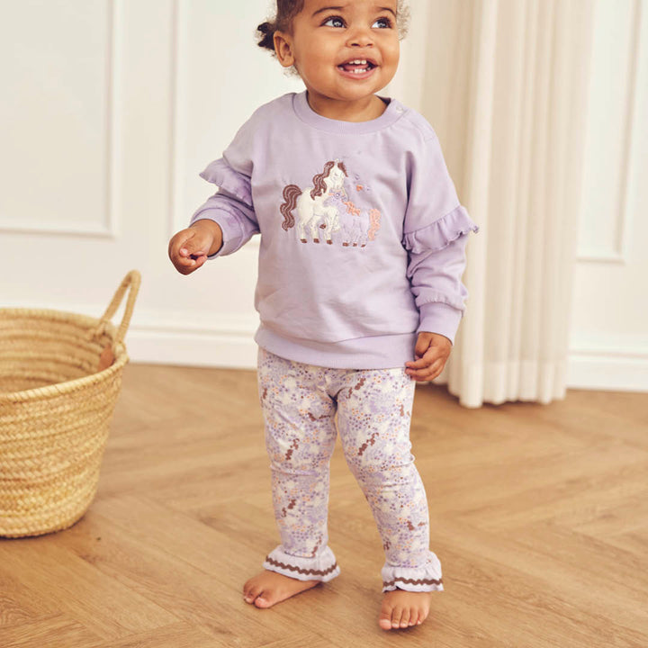 müsli PRAIRIE flæse leggings Leggings Bloom/ Tofu/ Pecan 690000310