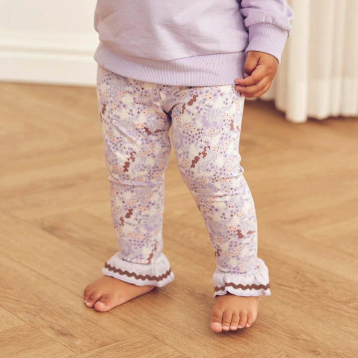 müsli PRAIRIE flæse leggings Leggings Bloom/ Tofu/ Pecan 690000310