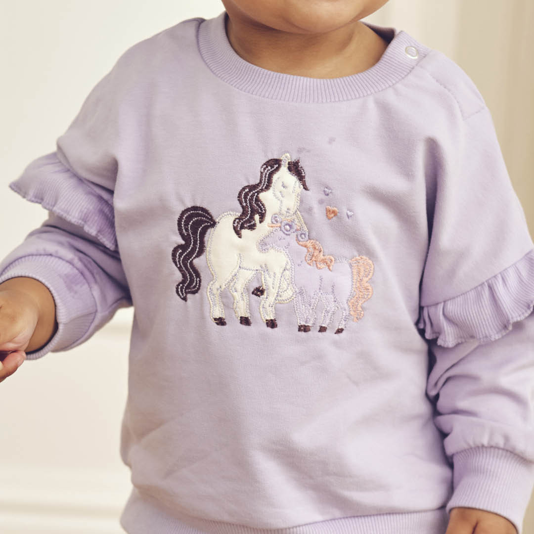 müsli PRAIRIE sweattrøje med heste Langærmet bluse Dream 016361501