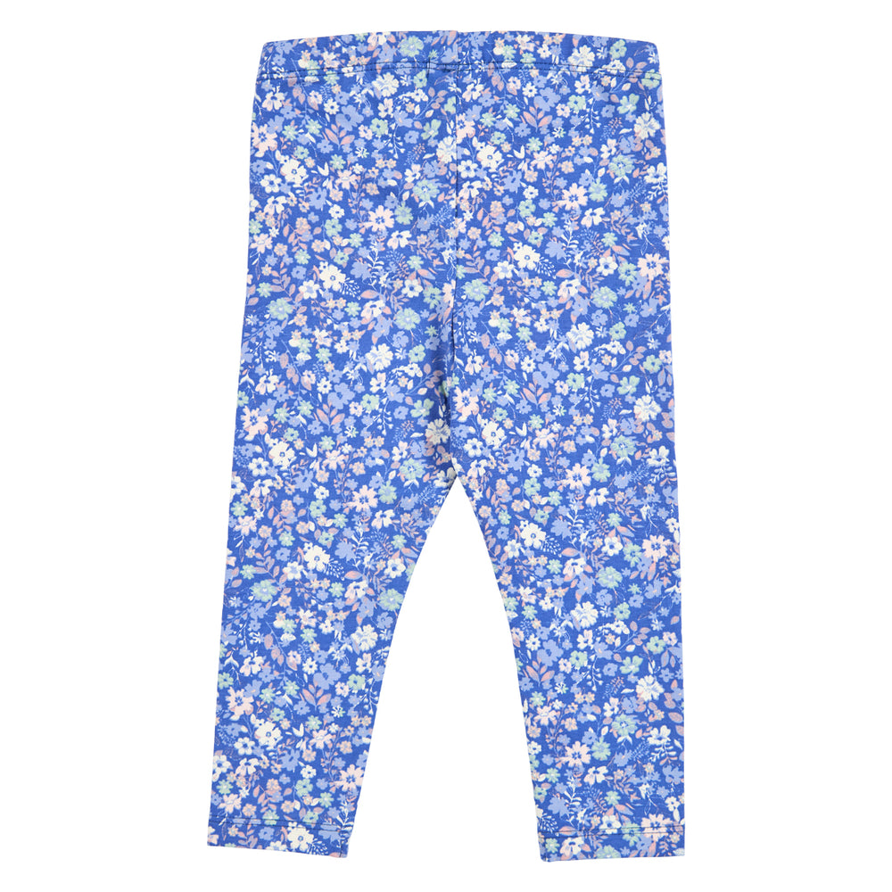 müsli PRIMROSE blomstrede leggings Leggings Azure blue/ Nectar/ Tofu 690000307