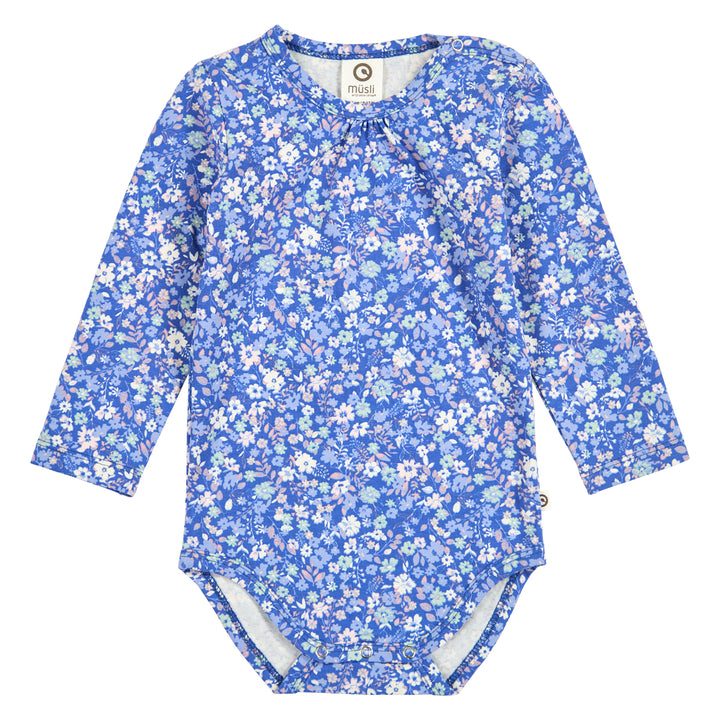 müsli PRIMROSE blomstret body Bodystockings Azure blue/ Nectar/ Tofu 690000307