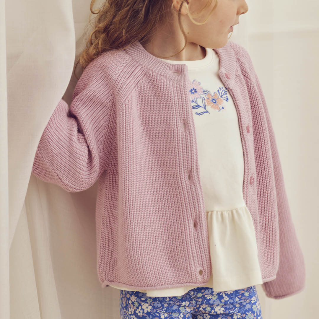 müsli PRIMROSE peplum top med blomster T-shirt Tofu 011480102