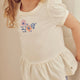 müsli PRIMROSE peplum top med blomster T-shirt Tofu 011480102