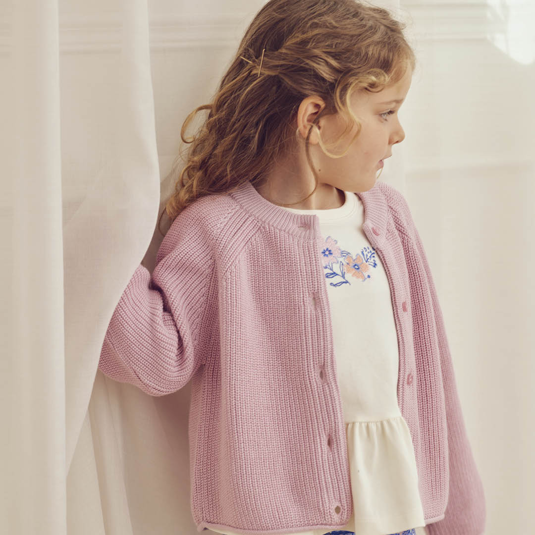 müsli PRIMROSE strikket raglan cardigan Langærmet bluse Nectar 014230502