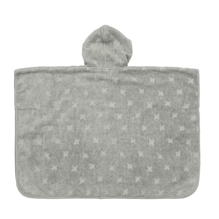 müsli Poncho med hætte Badekåber Mineral green 016590401