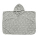 müsli Poncho med hætte Badekåber Mineral green 016590401