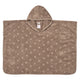 müsli Poncho med hætte Badekåber Walnut 017080802
