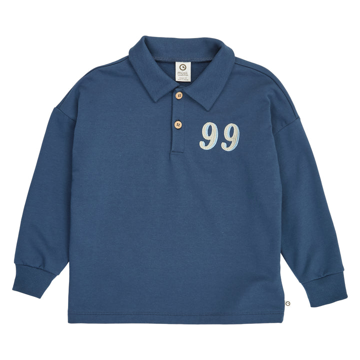 müsli RACING polo bluse Langærmet bluse Navy 019403101