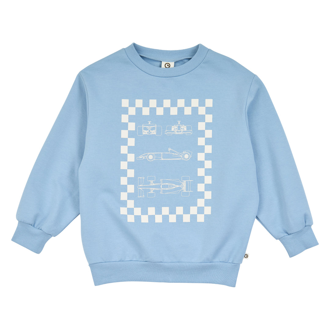 müsli RACING sweattrøje Langærmet bluse Soft blue 016401601