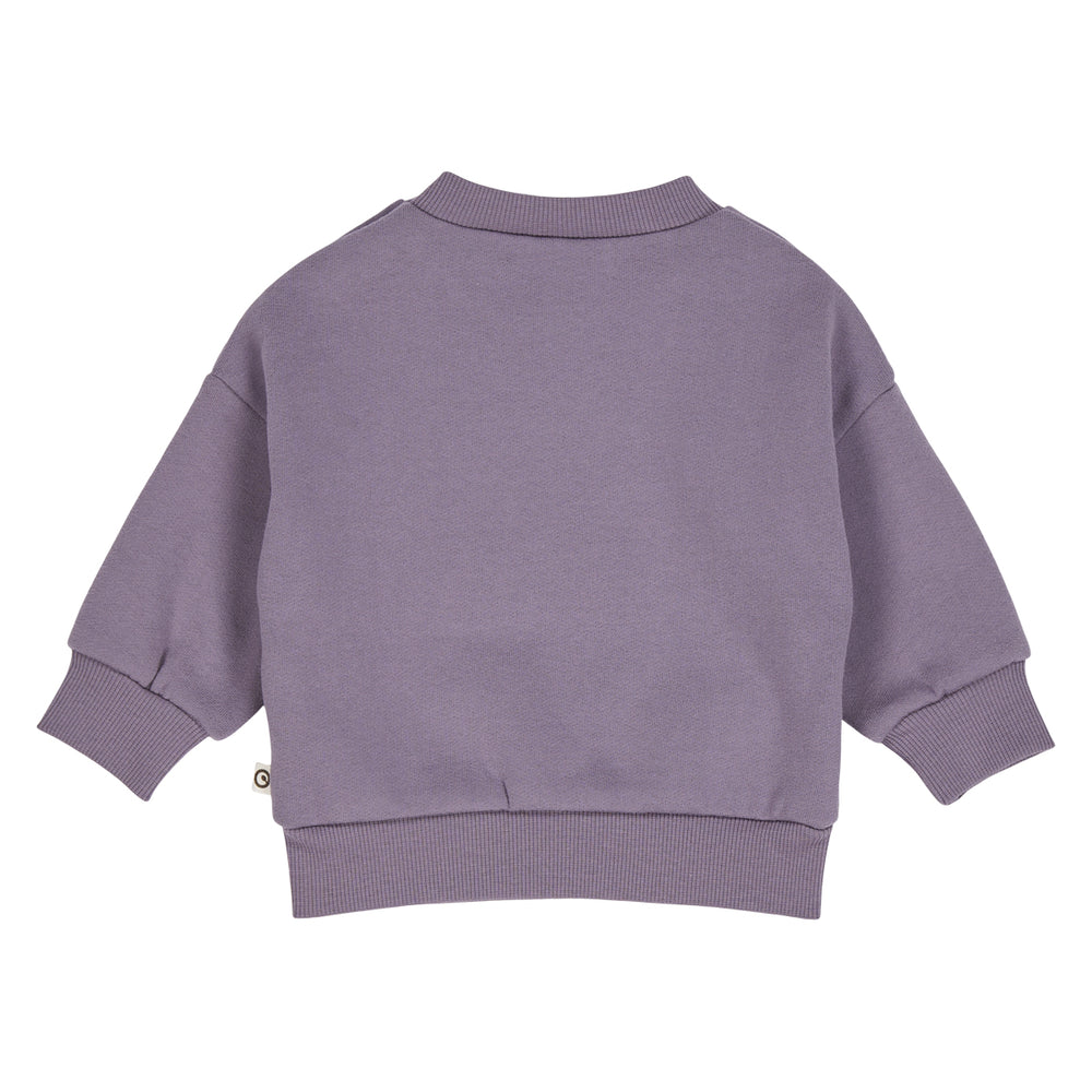 müsli RE-LOVED BOW sweattrøje Langærmet bluse Lilac fog 018371202