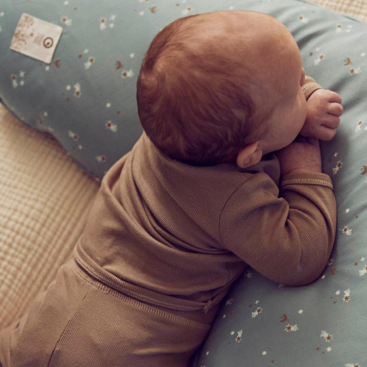 müsli RIB cardigan med krydslukning Langærmet bluse Walnut 017080802