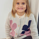 müsli RE-LOVED ZINNA blomsterbroderet strik cardigan Langærmet bluse Oak 013040001