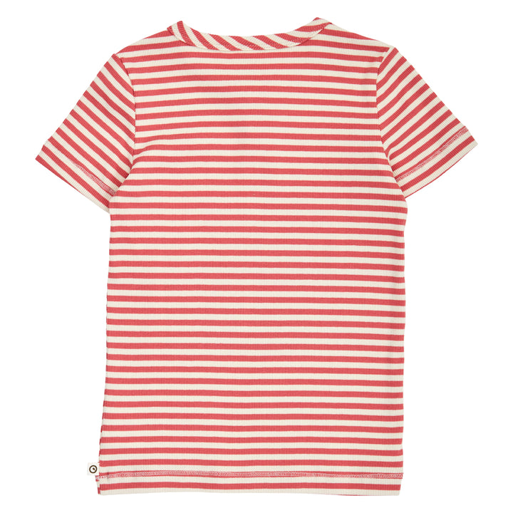 müsli RIB STRIPE T-shirt T-shirt Mineral red/ Tofu 690000312