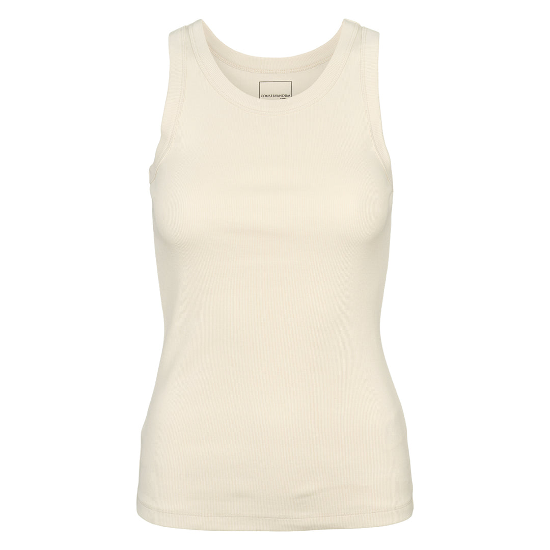 Conservandum RIB ærmeløs tank top T-shirt Birch 013090500