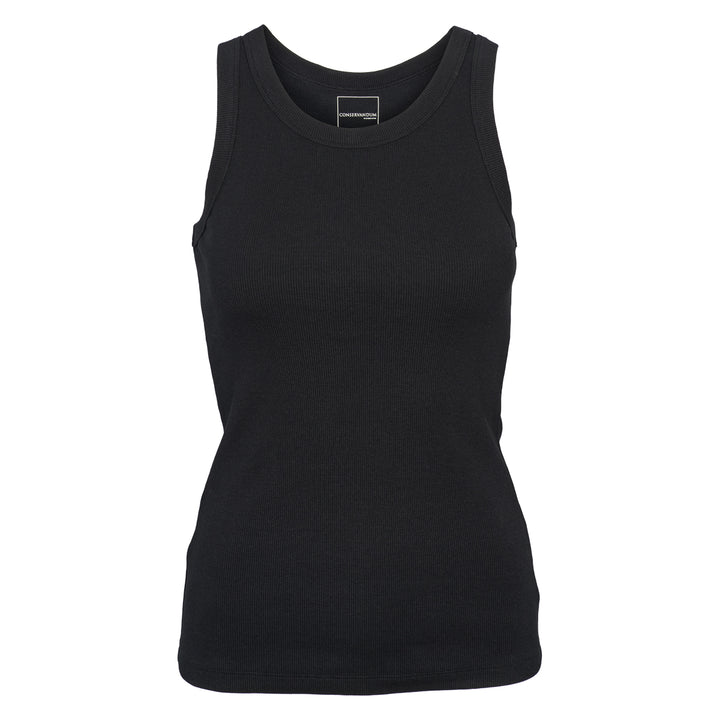 Conservandum RIB ærmeløs tank top T-shirt Black 019400706