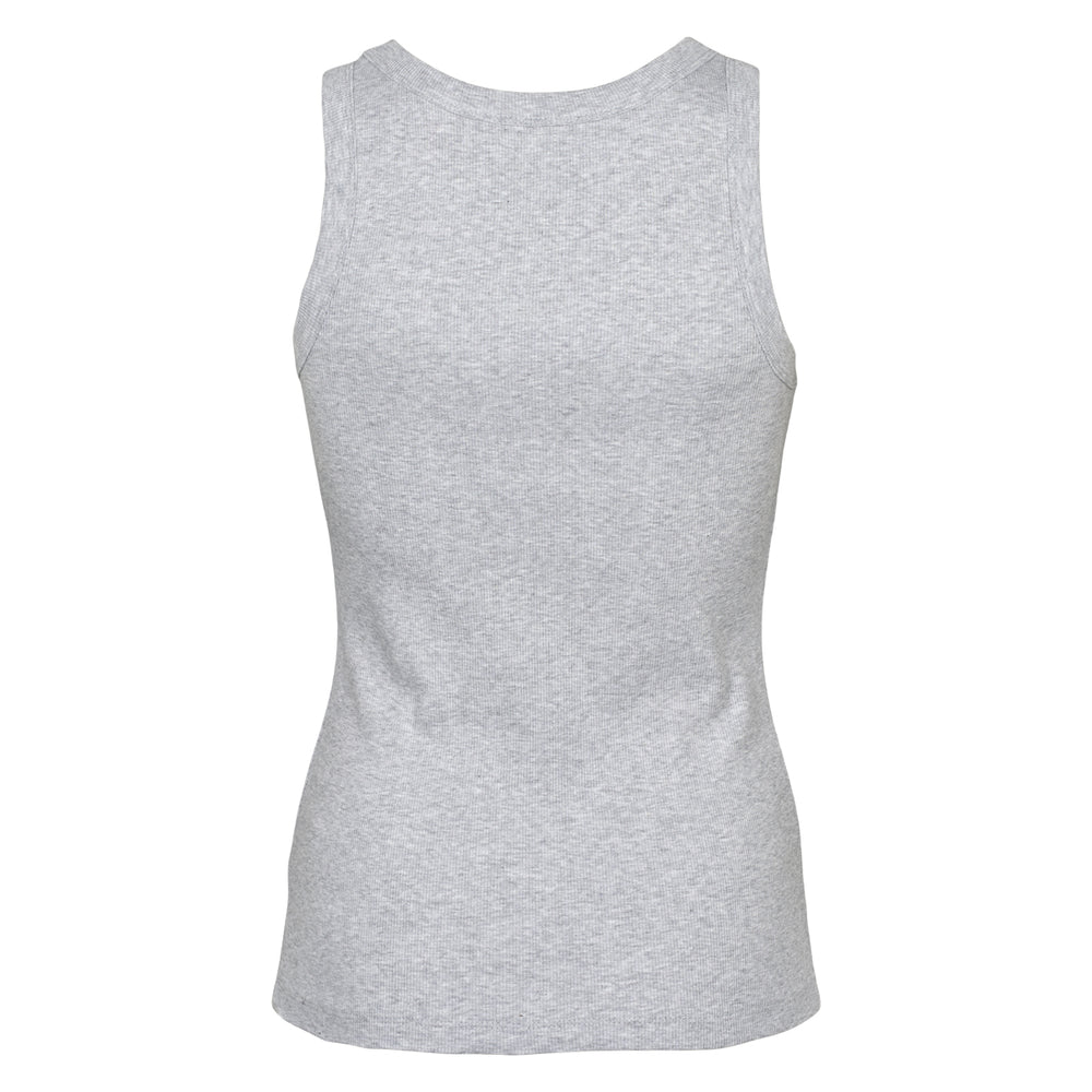 Conservandum RIB ærmeløs tank top T-shirt Pale greymarl 207670000