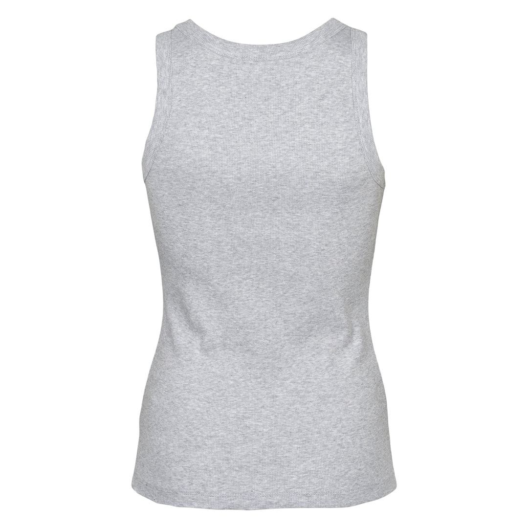 Conservandum RIB ærmeløs tank top T-shirt Pale greymarl 207670000