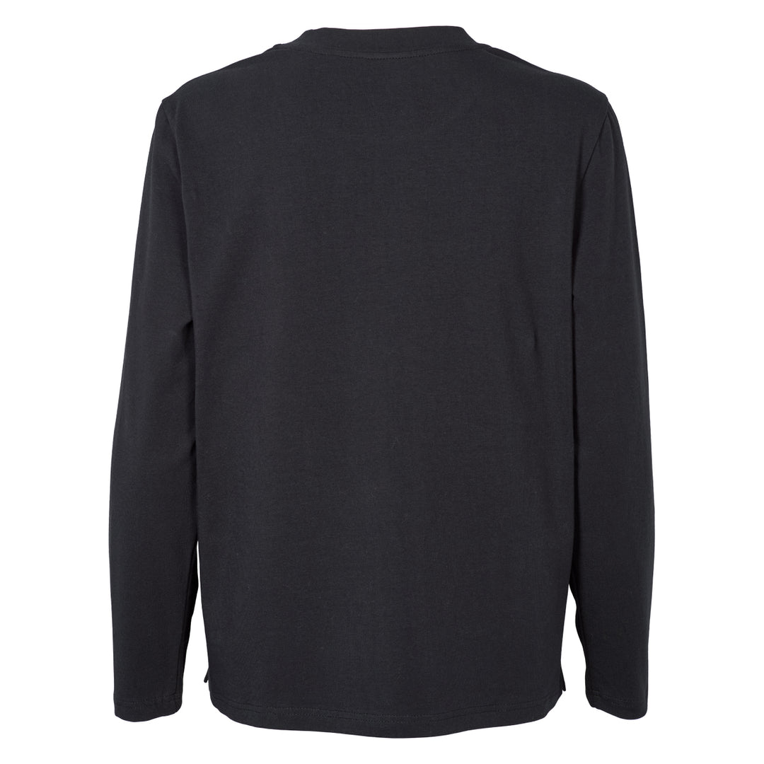 Conservandum SCOOP NECK bluse T-shirt Black 019400706