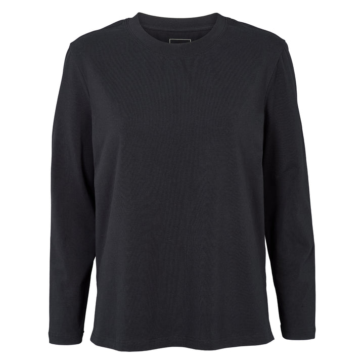 Conservandum SCOOP NECK bluse T-shirt Black 019400706