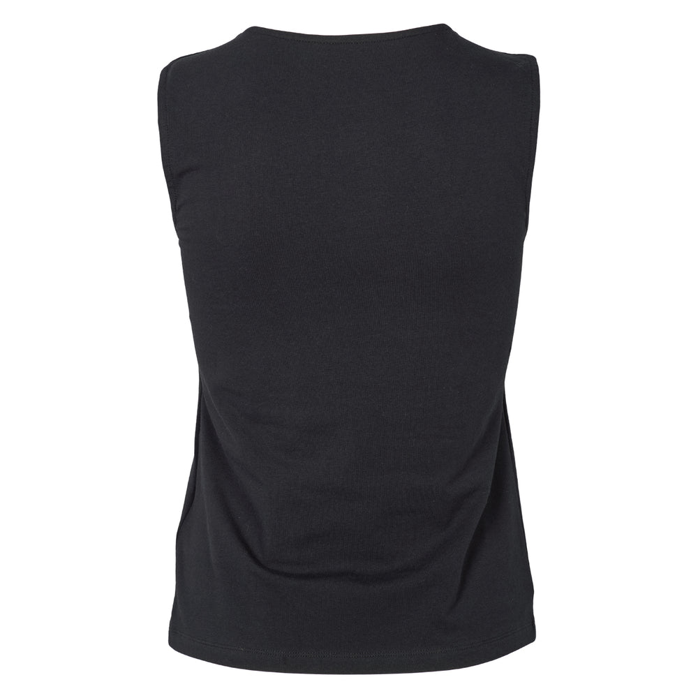 Conservandum SCOOP NECK top T-shirt Black 019400706