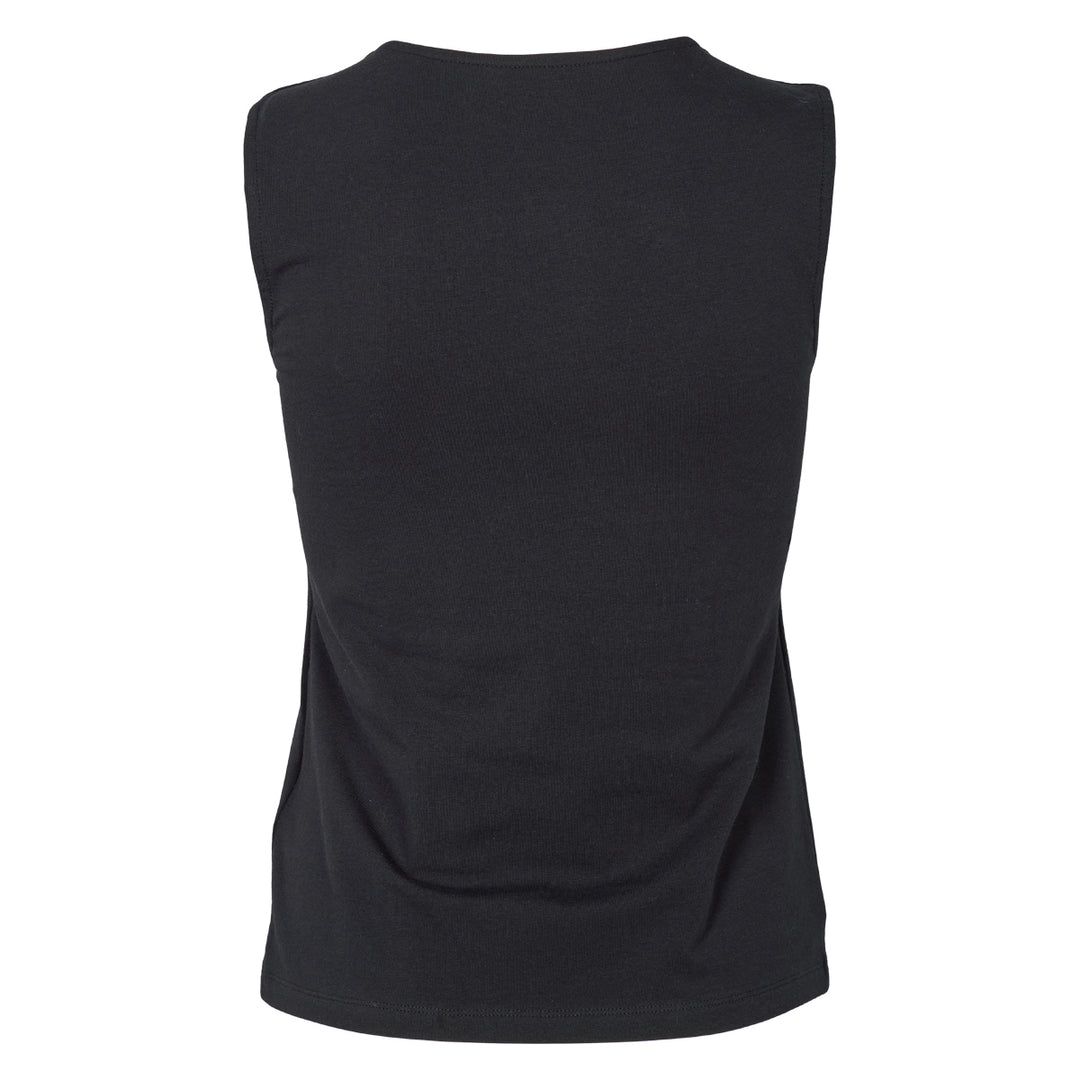 Conservandum SCOOP NECK top T-shirt Black 019400706