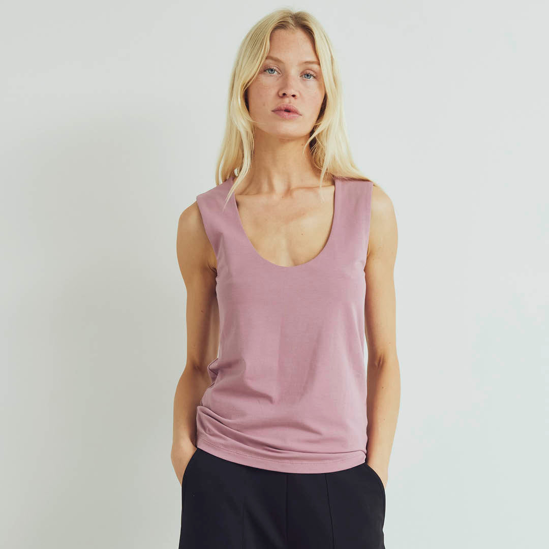 Conservandum SCOOP NECK top T-shirt Nostalgia Rose 017151200