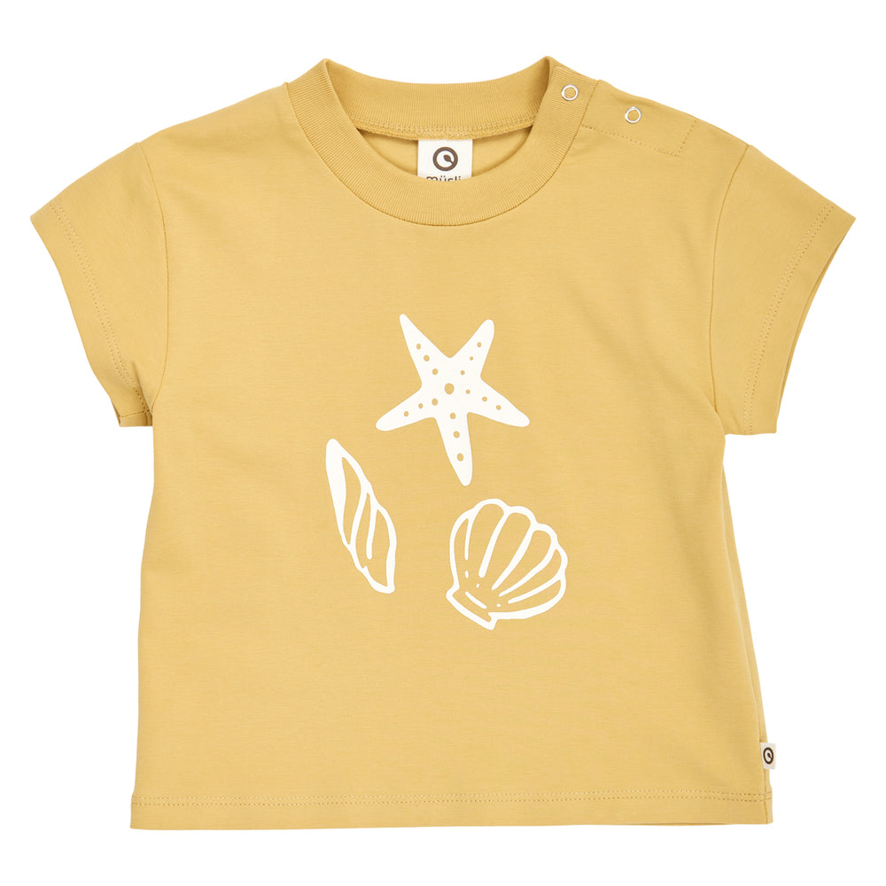 müsli SEA T-shirt med frontprint T-shirt Hemp 014072100