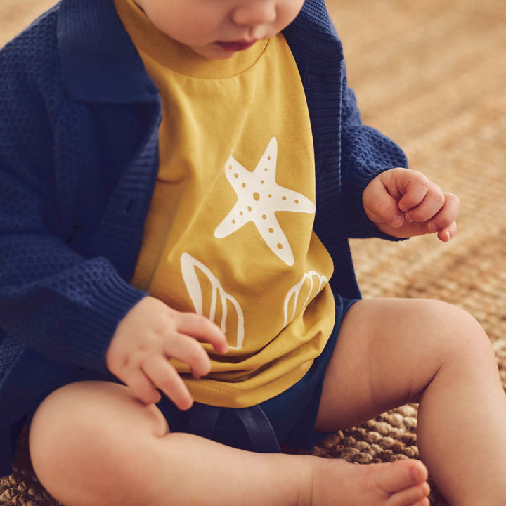 müsli SEA T-shirt med frontprint T-shirt Hemp 014072100