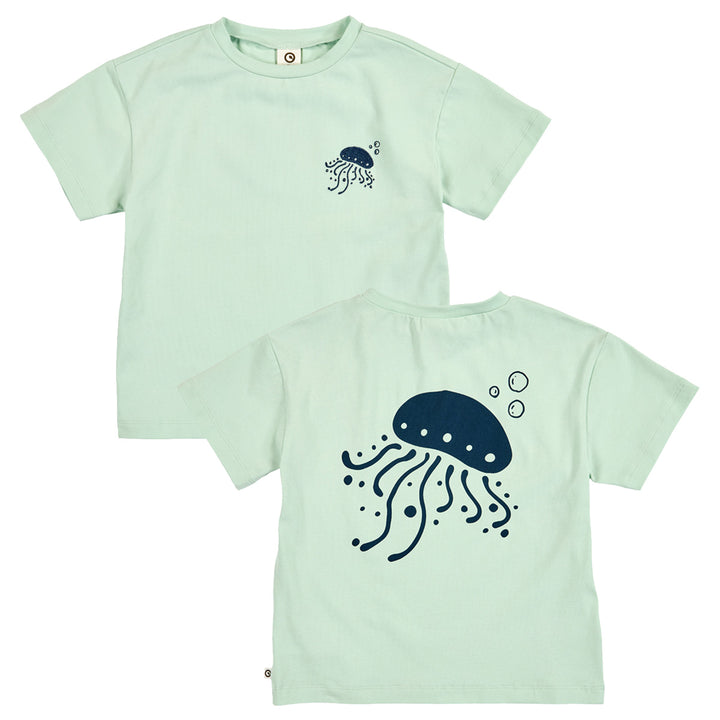 müsli SEA T-shirt med print T-shirt Emerald 014480701