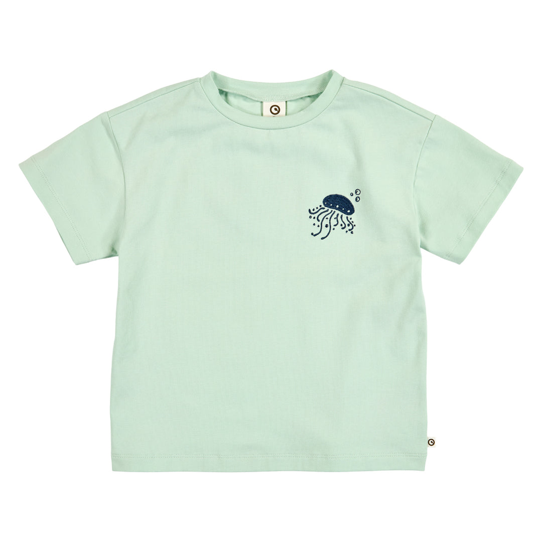 müsli SEA T-shirt med print T-shirt Emerald 014480701