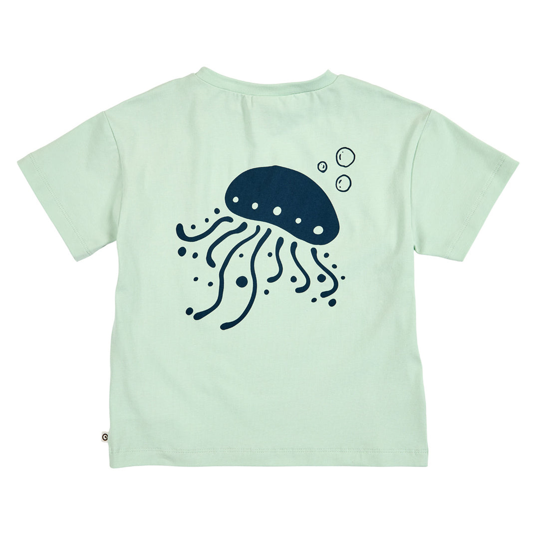 müsli SEA T-shirt med print T-shirt Emerald 014480701