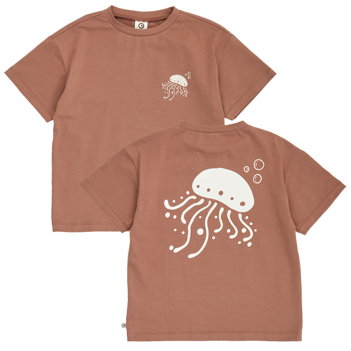 müsli SEA T-shirt med print T-shirt Pecan 018142101