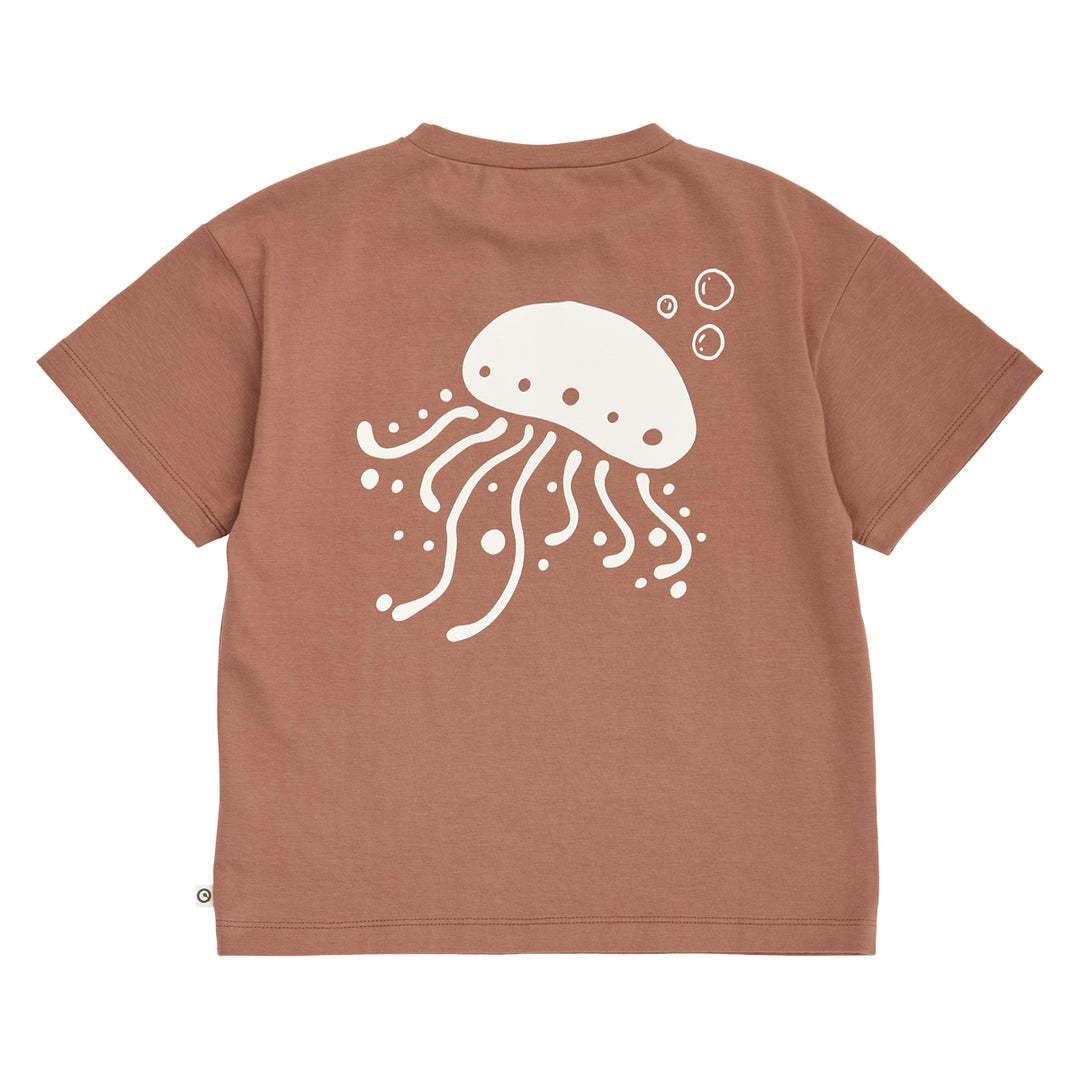 müsli SEA T-shirt med print T-shirt Pecan 018142101