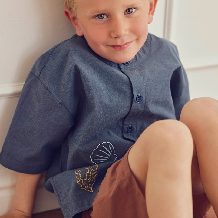 müsli SEA chambray skjorte T-shirt Chambray 563018901