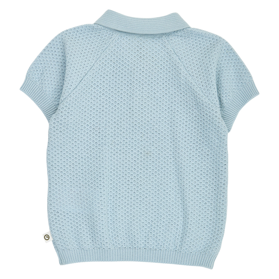 müsli SEA strikket polo T-shirt Ocean 014421102