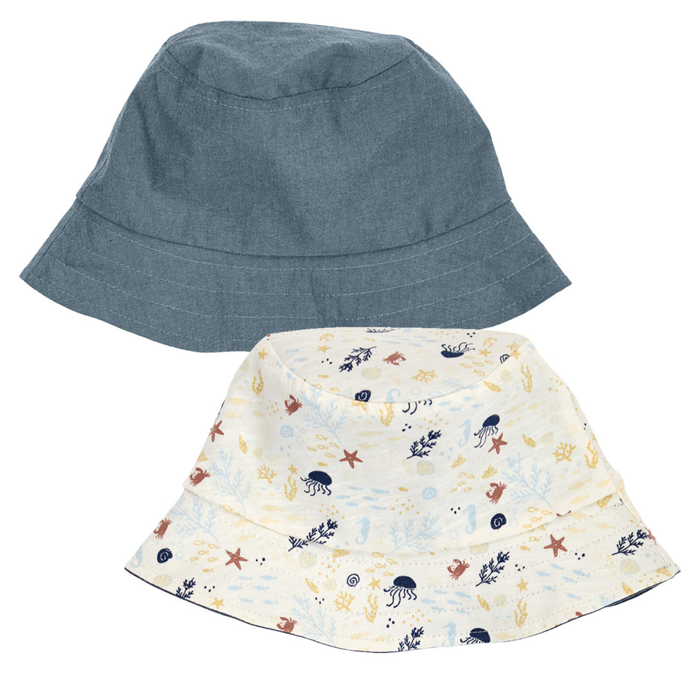 müsli SEA vendbar bøllehat Huer Chambray 563018901