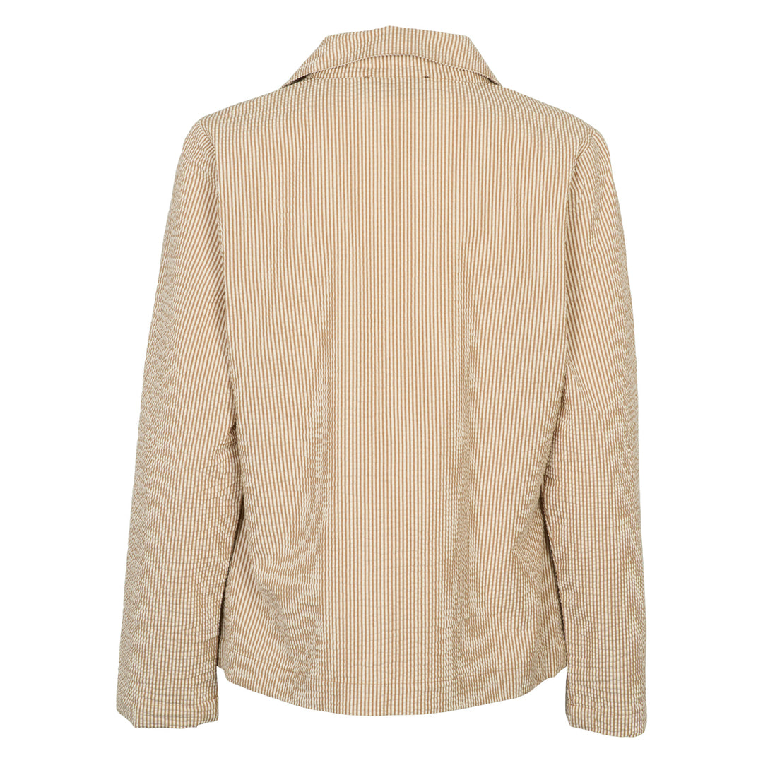 Conservandum SEERSUCKER STRIPE blazer jakke Cardigan Birch/ Muchi 690000346